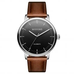 Waykins Colornetic | Montre de couleur changeante en acier brossé -LuxeMontre Boutique 1 1 42219b8f05c8d34124aadf6c8855b401