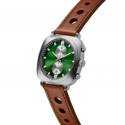 Fawler Callao | Montre Coussin Verte -LuxeMontre Boutique 1 2kal