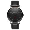 Seizmont Montre minimaliste Aether Isaac noire et rouge -LuxeMontre Boutique 2 1finaln
