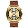 Fawler Callao | Montre Coussin Dorée -LuxeMontre Boutique 2 1kal