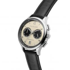 Fawler Cicero | Montre chronographe vintage blanche -LuxeMontre Boutique 2 2.06c707d86389113c437485a5d1d20f18