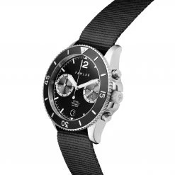 Fawler Ryka | Montre militaire de plongée noire et argent -LuxeMontre Boutique 2 2.cb4d11c0fde99d9eff0b3d366d2611f0