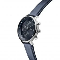 Sidegren Solis | Montre chronographe bleue à énergie solaire -LuxeMontre Boutique 2 2.ef918d0cbac48b3483feb75269717c0c