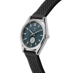 Arkai Mond | Montre Meteorite en acier inoxydable argenté et bleu -LuxeMontre Boutique 2 2mond
