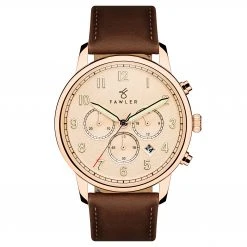 Fawler Montre chronographe Pluto Farrell