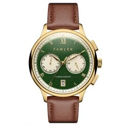 Fawler Cicero | Montre chronographe vintage verte