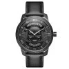 Lucleon Memento Mori | Montre à tête de mort en acier de Damas -LuxeMontre Boutique 3 1mm dam 1