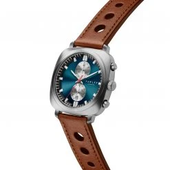 Fawler Callao | Montre Coussin Bleue -LuxeMontre Boutique 3 2kal