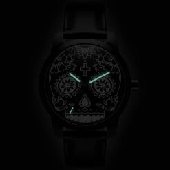 Lucleon Todos | Montre noire Le jour des morts -LuxeMontre Boutique 3 5tsc