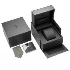 Seizmont Dante II | Montre squelette argentée à cadran bleu -LuxeMontre Boutique SZ b5cb9f8fc7ebf949b11e79c27e65699ae