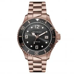 Seizmont Montre en acier inoxydable Destan Tide