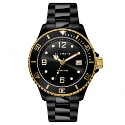 Seizmont Montre en acier inoxydable Drew Tide