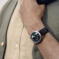 Fawler Monterey | Montre de course blanche et verte -LuxeMontre Boutique fwmr rel watch 1x1 25311 6