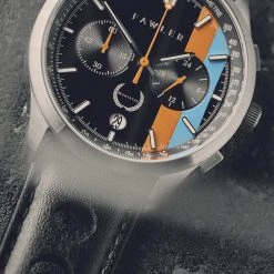 Fawler Monterey | Montre de course orange et bleue -LuxeMontre Boutique fwmr rel watch 1x1 25312 1