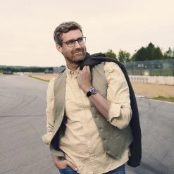 Fawler Monterey | Montre de course orange et bleue -LuxeMontre Boutique fwmr rel watch 1x1 25312 3