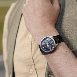 Fawler Monterey | Montre de course orange et bleue -LuxeMontre Boutique fwmr rel watch 1x1 25312 4