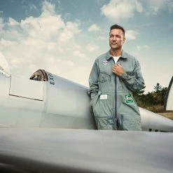 Fawler Apollo | Montre Aviateur en acier inoxydable vert et argenté -LuxeMontre Boutique jwm apollo drop38 frank christensen 26126 1x1 37