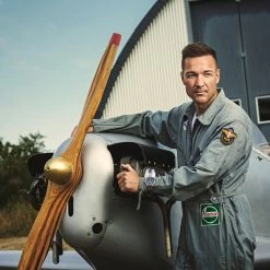 Fawler Apollo | Montre Aviateur en acier inoxydable bleu et argenté -LuxeMontre Boutique jwm apollo drop38 frank christensen 26127 1x1 27