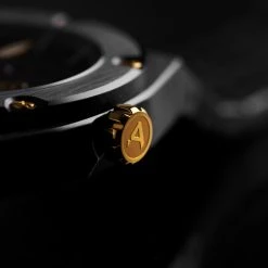 Arkai Montre squelette automatique noire Aaran Mamut -LuxeMontre Boutique jwm mwcl ig 1x1 arkai watch black 23541 3 2