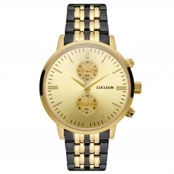 Lucleon Montre en acier inoxydable Lathan Kellan