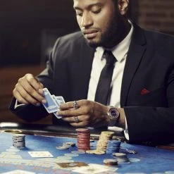 Seizmont Ace | Montre Roulette en acier inoxydable argenté -LuxeMontre Boutique rel ace drop27 id killian 1x1 3 silver 25323