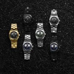 Lucleon Montre chronographe Leal Ray en acier inoxydable -LuxeMontre Boutique rel ig lucleon chronograph watch 21838 21839 21840 21841 21842 21843 3