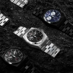 Lucleon Montre chronographe Linus Ray en acier inoxydable -LuxeMontre Boutique rel ig lucleon chronograph watch 21838 1