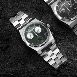 Lucleon Montre chronographe Leal Ray en acier inoxydable -LuxeMontre Boutique rel ig lucleon chronograph watch 21842