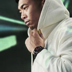 Seizmont Monza | Montre Racing rouge et noire -LuxeMontre Boutique rst drop 13 sz monza watch extrastrap blackred michael 24989 1x1 1 2