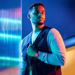 Seizmont Onknown | Montre en acier inoxydable à verre rouge -LuxeMontre Boutique rst drop sz onknown watch red novaverzija