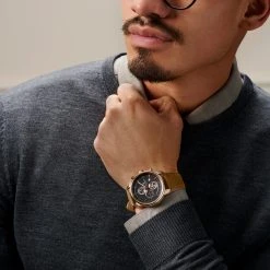 Seizmont Montre chronographe Carson Parva Craftsman -LuxeMontre Boutique rst megashoot 0 3 parvawatch brown22025 bjarkejohansen 2