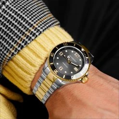 Seizmont Montre en acier inoxydable Dilan Tide -LuxeMontre Boutique rst megashoot 0 3 watch deltatie silvergoldblackface22363 bjarkejohansen 2 1