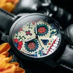 Lucleon Todos | Montre multicolore Le jour des morts -LuxeMontre Boutique rst todos dyoffthe dead 26214 1x1 1