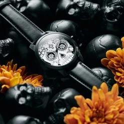 Lucleon Todos | Montre noire & blanche Le jour des morts -LuxeMontre Boutique rst todos dyoffthe dead nathan grant williams 26212 1x1 1